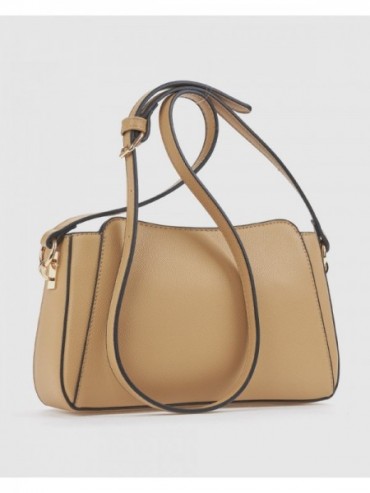 Γυναικεία Τσάντα Χιαστί 16-8494 Μπεζ