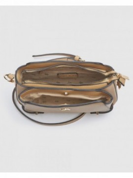 Γυναικεία Τσάντα Χιαστί 16-8494 Μπεζ