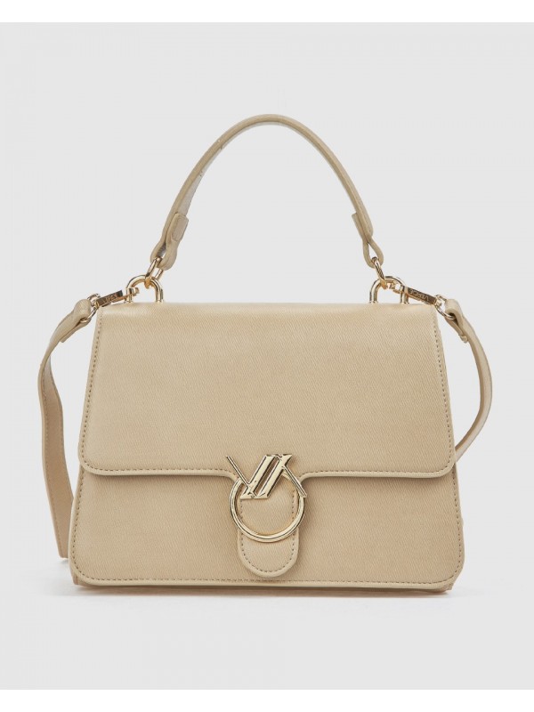 Γυναικεία Τσάντα Χειρός 16-8533 Μπεζ