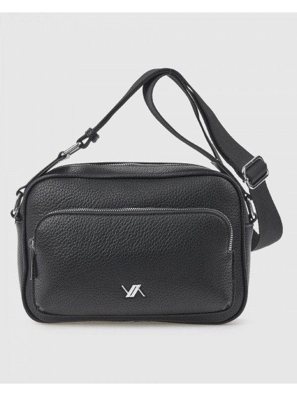 Γυναικεία Τσάντα Χειρός 16-8549 Μαύρο