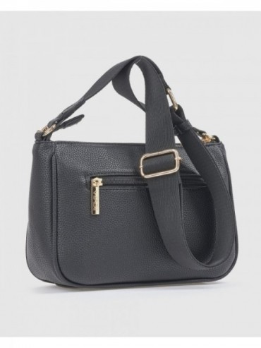 Γυναικεία Τσάντα Χιαστί 16-8597 Μαύρο