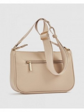 Γυναικεία Τσάντα Χιαστί 16-8597 Μπεζ ALT 