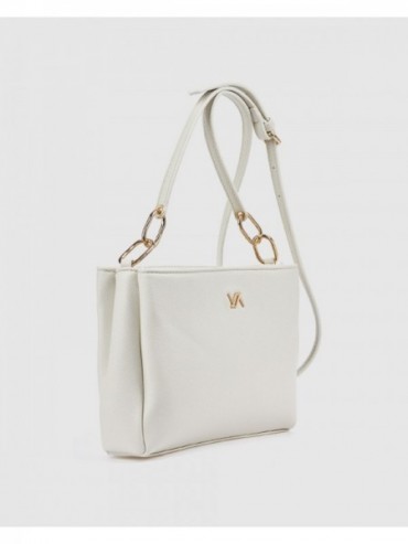 Γυναικεία Τσάντα Χιαστί 16-8621 Εκρού