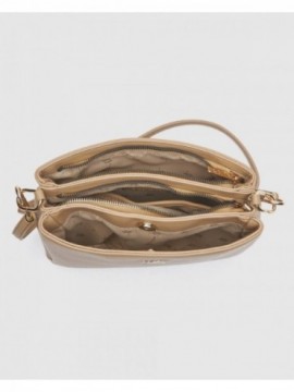 Γυναικεία Τσάντα Χιαστί 16-8621 Μπεζ