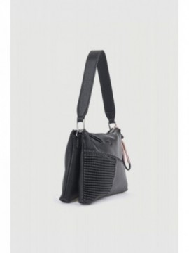 Γυναικεία Τσάντα Ώμου/Χιαστί 16-8635 Μαύρο