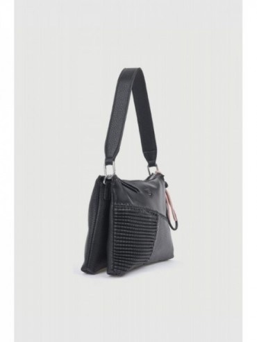 Γυναικεία Τσάντα Ώμου/Χιαστί 16-8635 Μαύρο