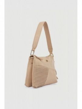 Γυναικεία Τσάντα Ώμου/Χιαστί 16-8635 Nude