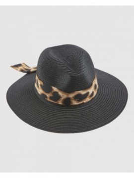 Γυναικείο Καπέλο 05-0857 Animal Print Μαύρο