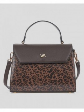 Verde Γυναικεία Τσάντα Χειρός 16-8684 Animal Print