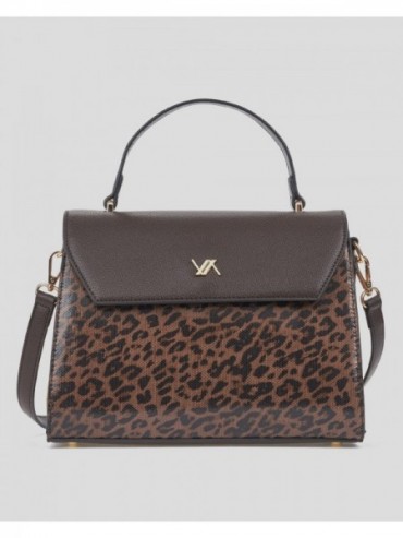 Verde Γυναικεία Τσάντα Χειρός 16-8684 Animal Print
