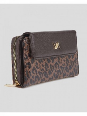Verde Γυναικείο Πορτοφόλι 18-1637 Animal Print