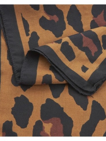 Verde Γυναικεία Εσάρπα 03-2635 Animal Print Καμέλ