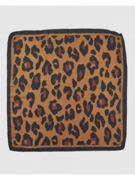 Verde Γυναικεία Εσάρπα 03-2635 Animal Print Καμέλ