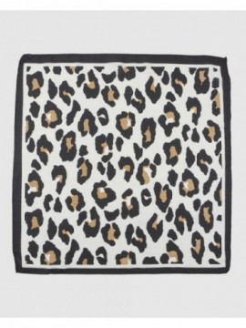 Verde Γυναικείο Μαντήλι 03-2635 Animal Print Εκρού