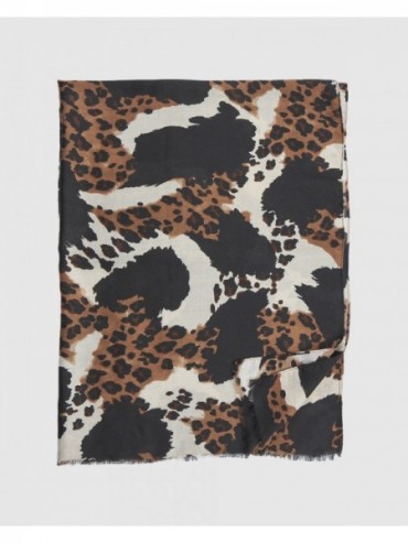 Verde Γυναικεία Εσάρπα 03-2648 Animal Print