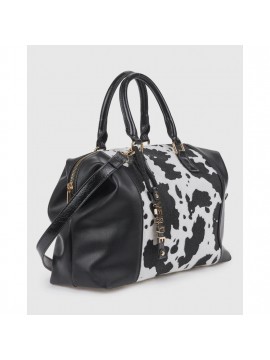 Verde Γυναικεία Χειρός 16-8928 Animal Print Μαύρο